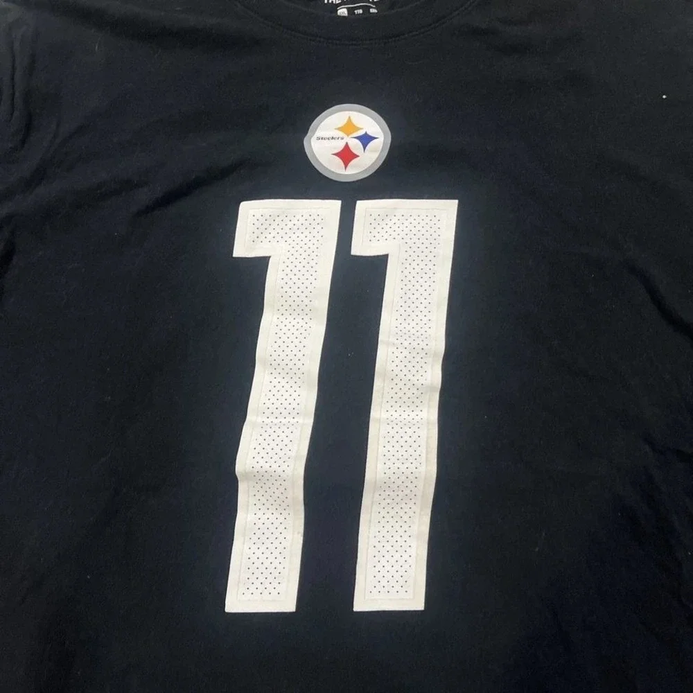 The Nike Tee Pittsburgh‎ Steelers Claypool #11 Football T-Shirt Black Mens M NWT
